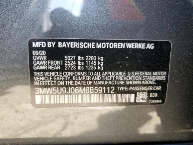 3MW5U9J06M8B59112 BMW M3 40XI 12