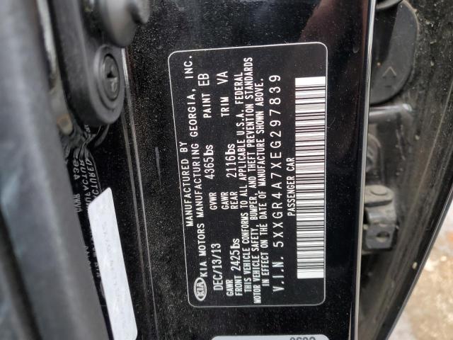 2014 Kia Optima Sx VIN: 5XXGR4A7XEG297839 Lot: 45753724