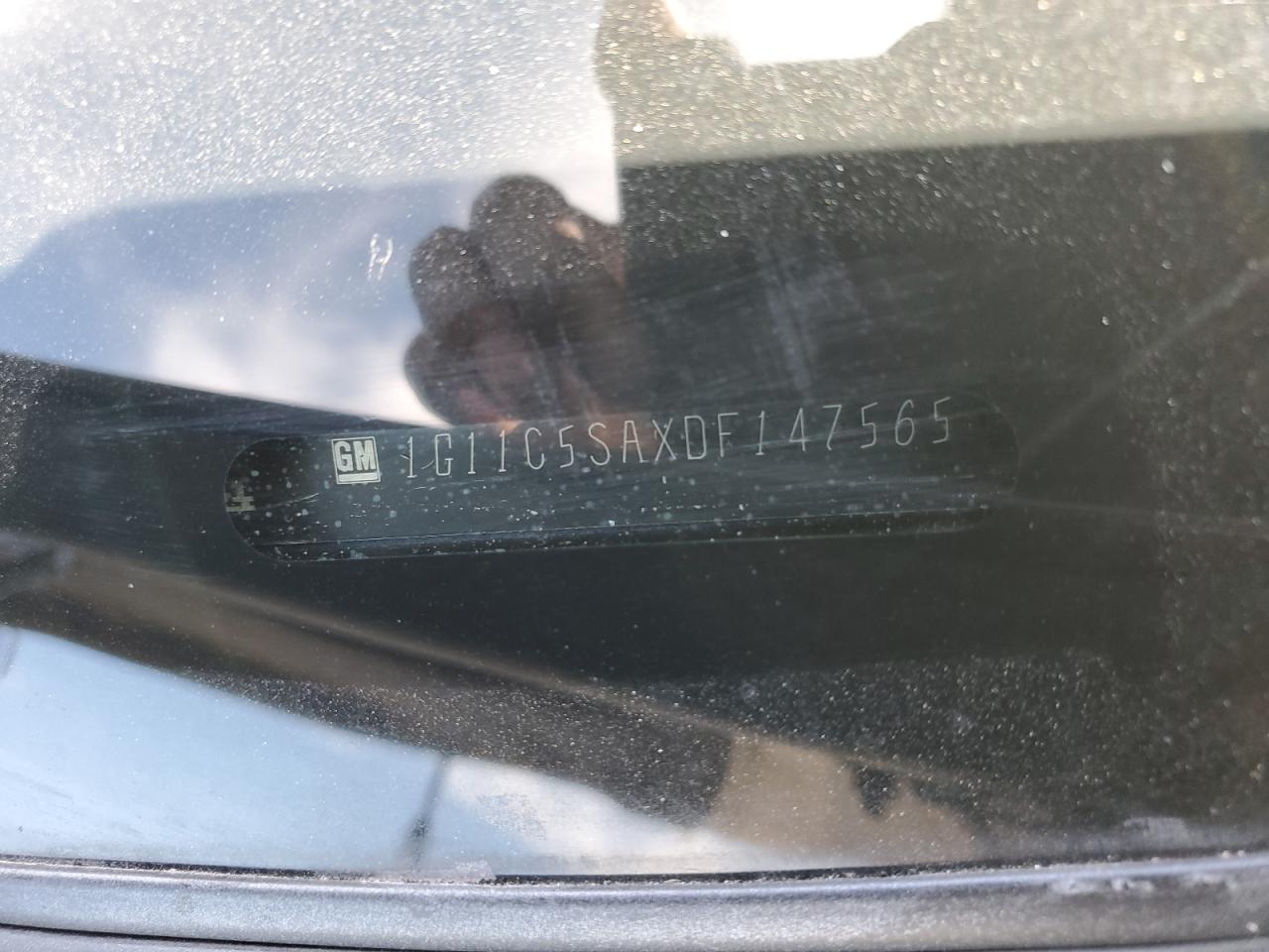 1G11C5SAXDF147565 2013 Chevrolet Malibu 1Lt