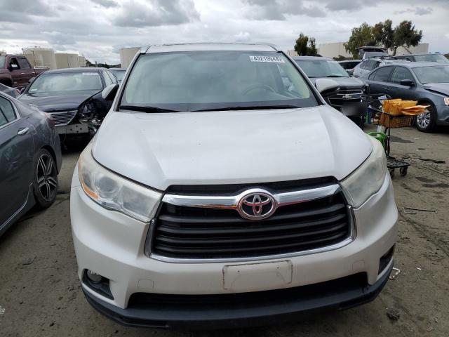 VIN 5TDJKRFH0ES024108 2014 Toyota Highlander, Xle no.5