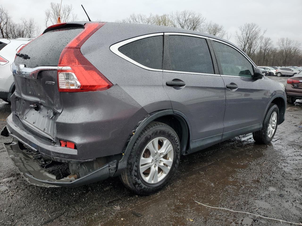 Lot #2698992849 2015 HONDA CR-V LX