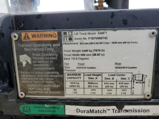 2007 HYST FORKLIFT #3242791952
