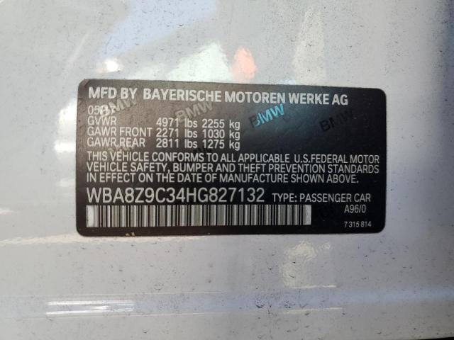 2017 BMW 330 XIGT WBA8Z9C34HG827132