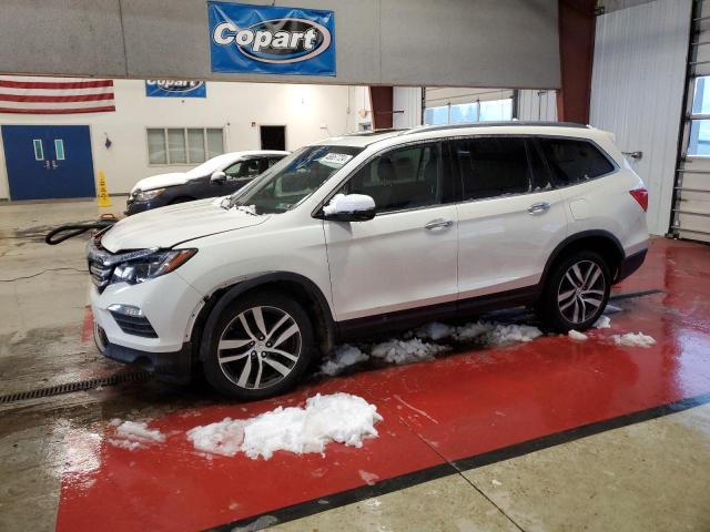 Lot #2489866075 2017 HONDA PILOT ELIT salvage car