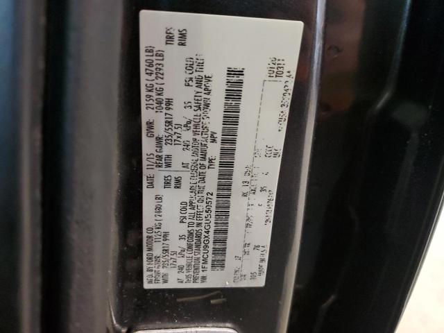 2016 Ford Escape Se VIN: 1FMCU9GX4GUB50572 Lot: 48615374