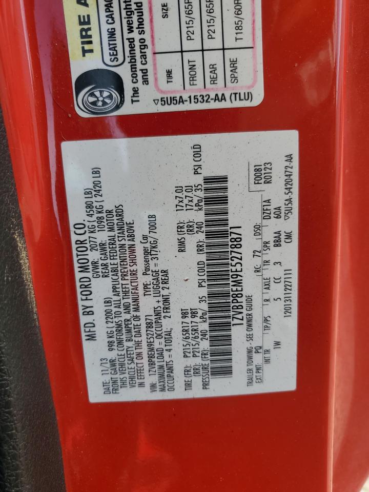 1ZVBP8EM9E5278871 2014 Ford Mustang