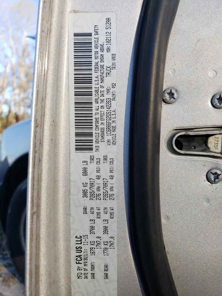 1C6RR6FG2GS142263 2016 Ram 1500 St