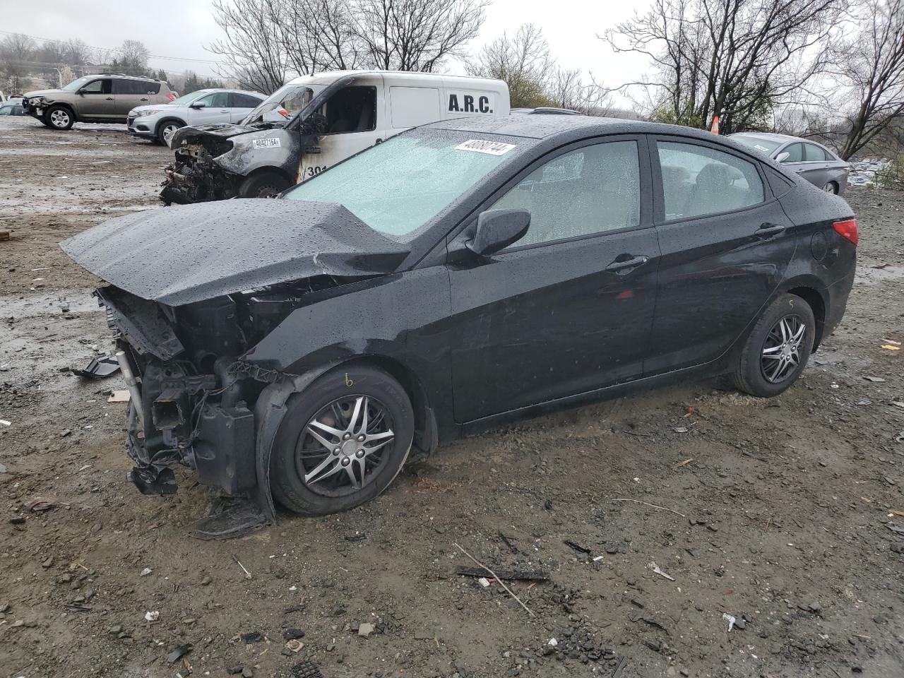 KMHCT4AE4EU769750 2014 Hyundai Accent Gls