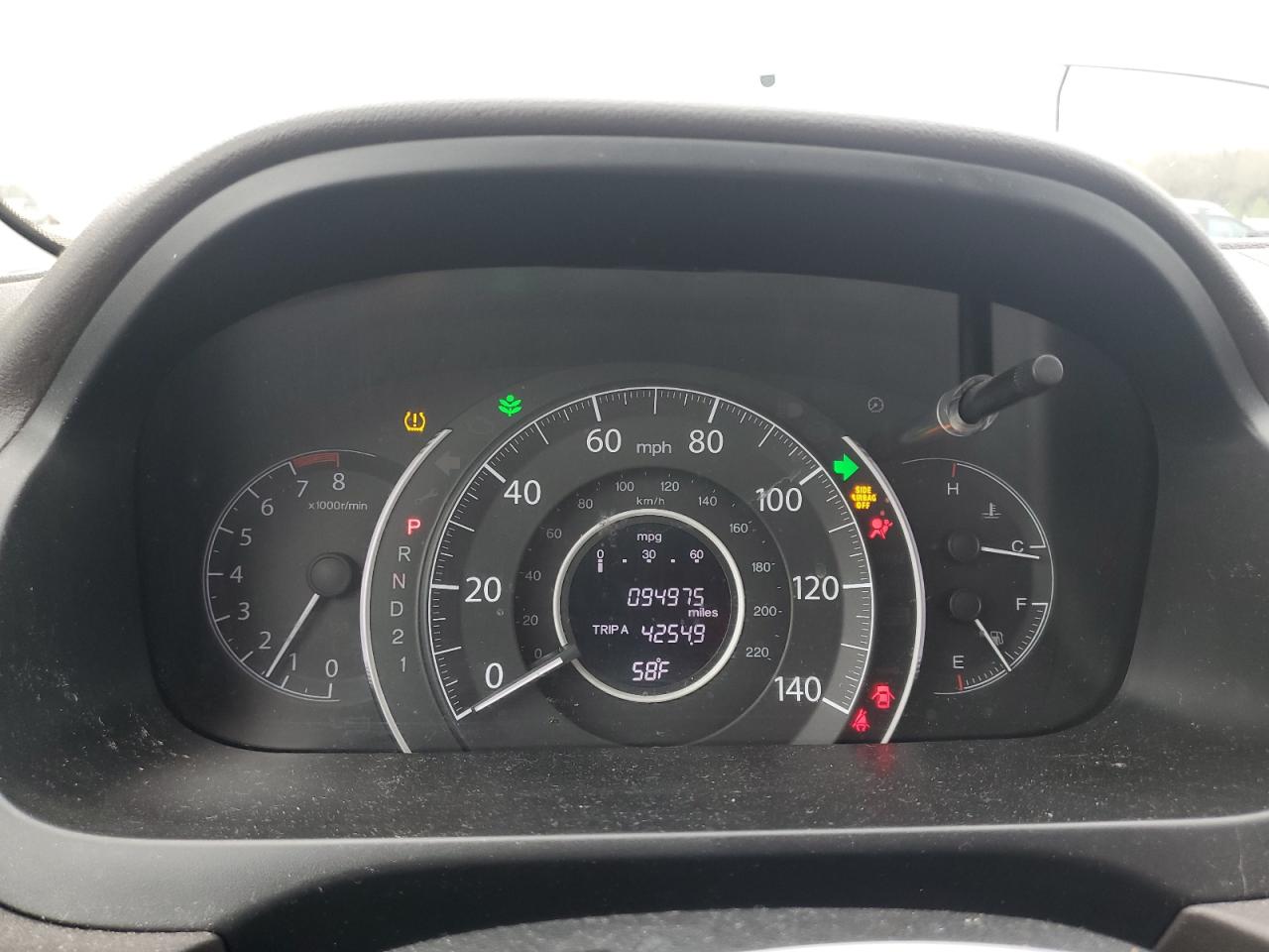 2HKRM3H75EH553591 2014 Honda Cr-V Exl