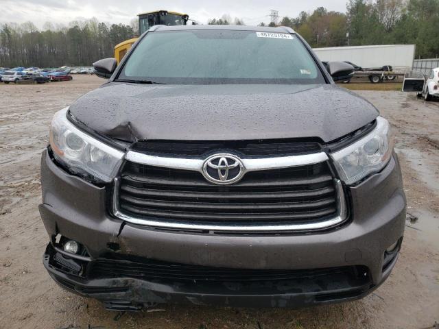 2016 Toyota Highlander Xle VIN: 5TDJKRFH5GS275807 Lot: 48725794