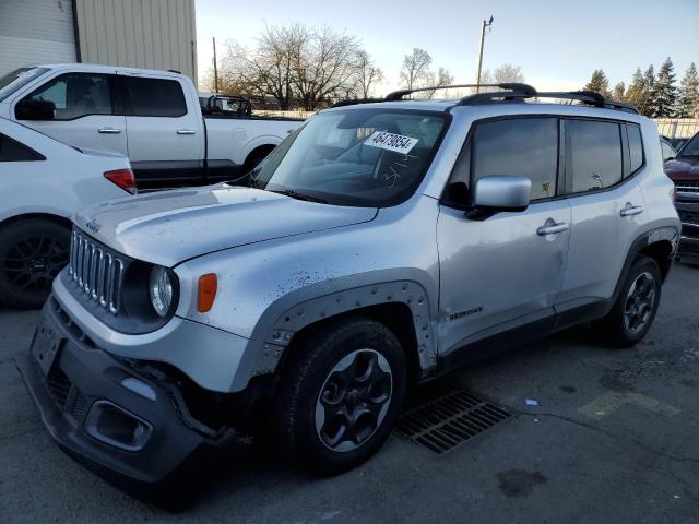  JEEP RENEGADE 2015 Серебристый