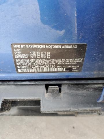2017 BMW 330E - WBA8E1C36HA029439