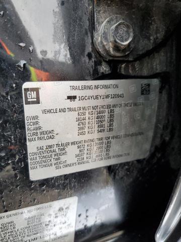 2021 CHEVROLET SILVERADO - 1GC4YUEY1MF120943