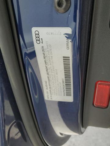2018 AUDI A5 PRESTIG WAUFNCF50JA126917