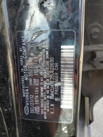 2013 Hyundai Accent Gls VIN: KMHCU4AE2DU423630 Lot: 51809504