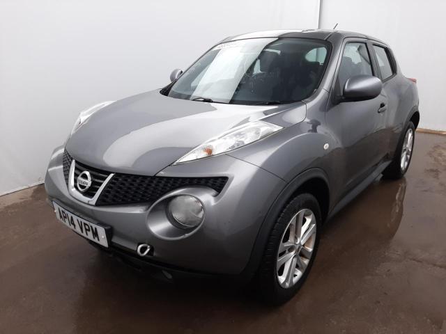 2014 NISSAN JUKE ACENT for sale at Copart UK - Salvage Car Auctions