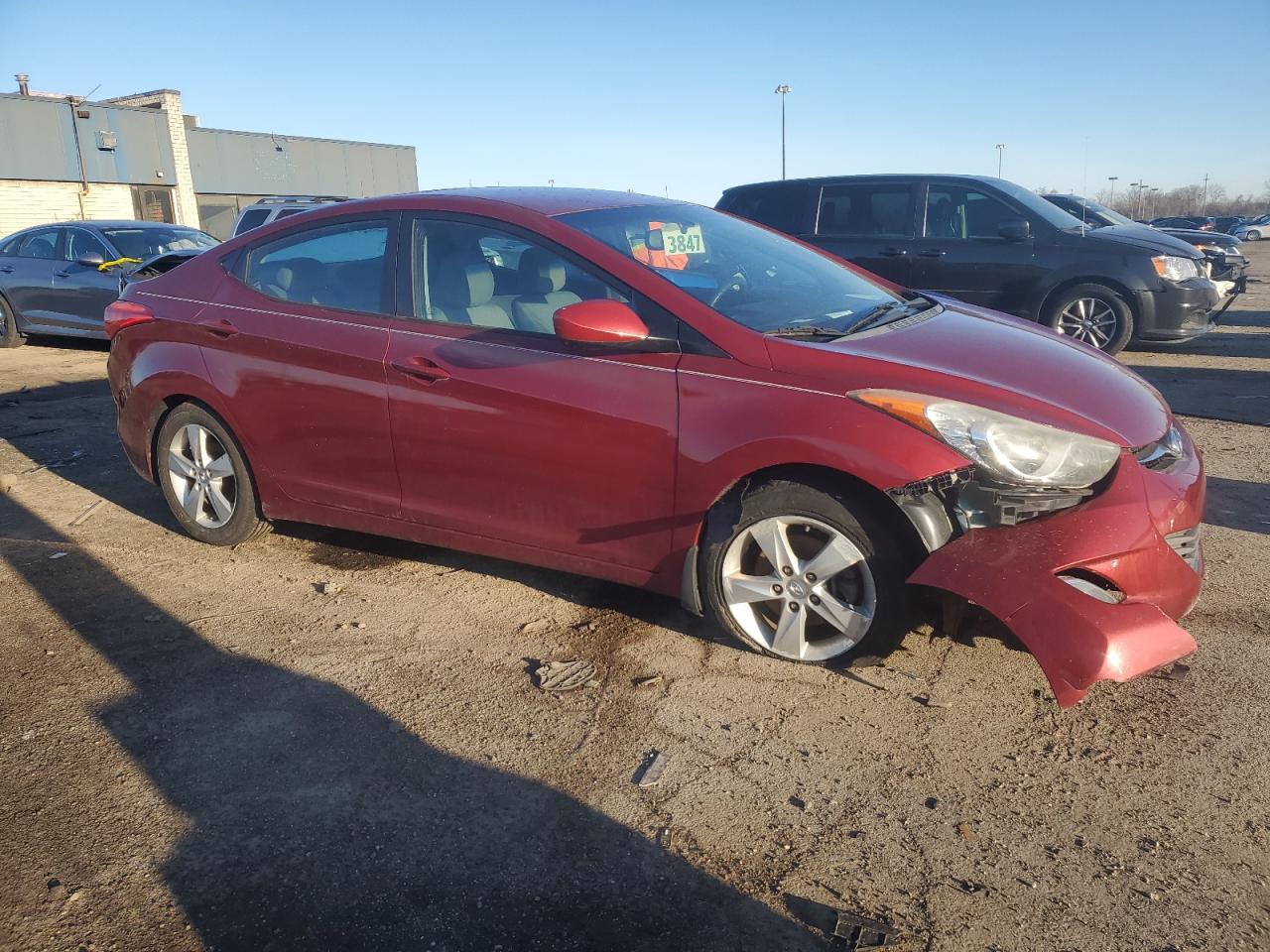 5NPDH4AE6DH419152 2013 Hyundai Elantra Gls