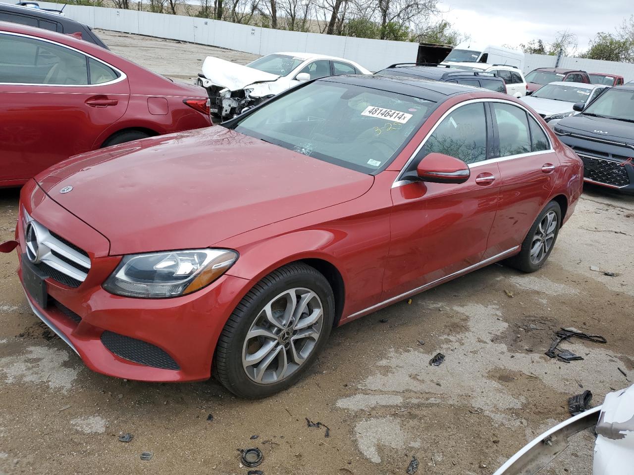 2017 Mercedes-Benz C 300 4Matic vin: WDDWF4KB0HR305851