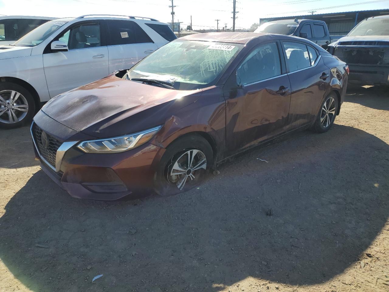 2022 Nissan Sentra Sv vin: 3N1AB8CV6NY274579