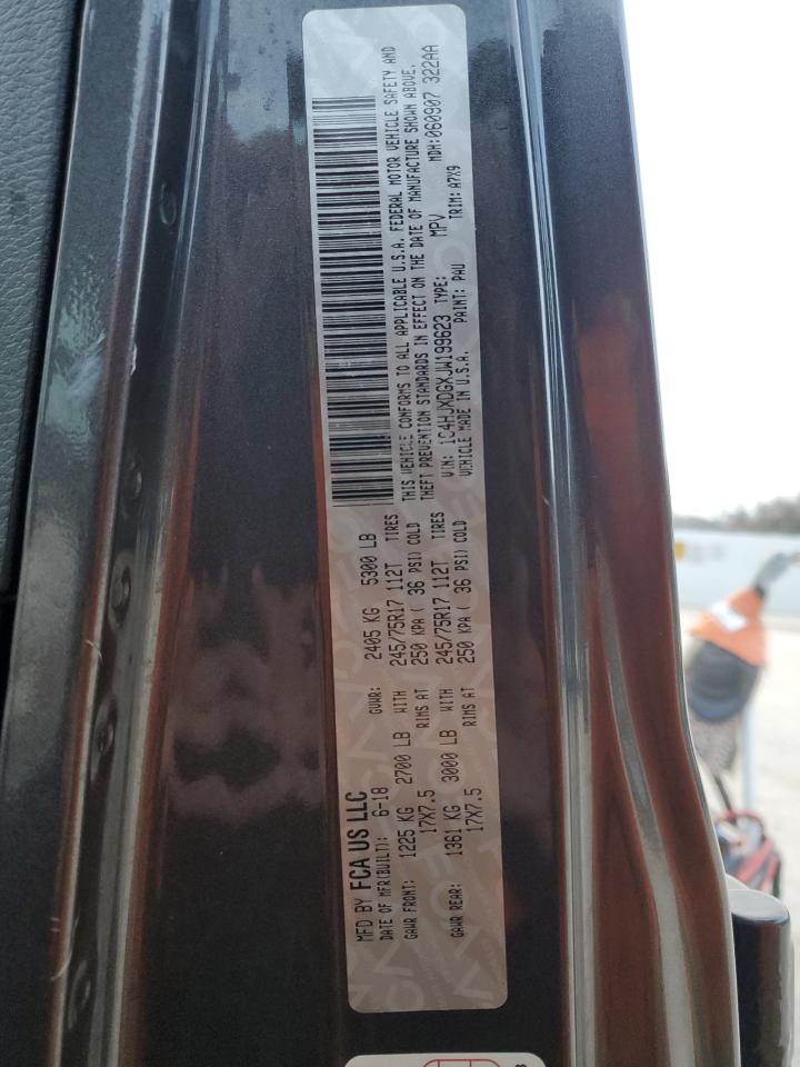 1C4HJXDGXJW199623 2018 Jeep Wrangler Unlimited Sport