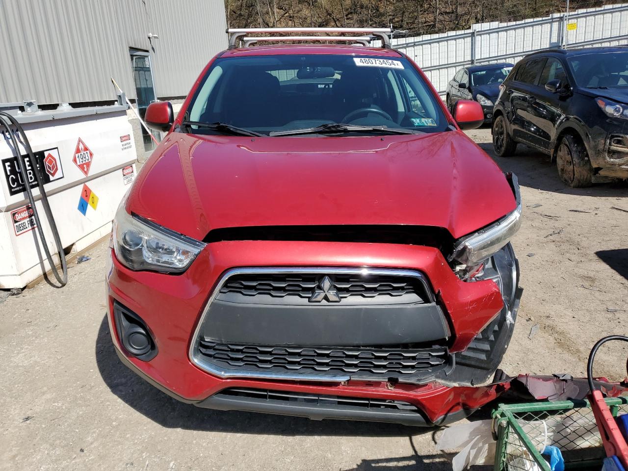 2015 Mitsubishi Outlander Sport Es vin: 4A4AR3AWXFE026284