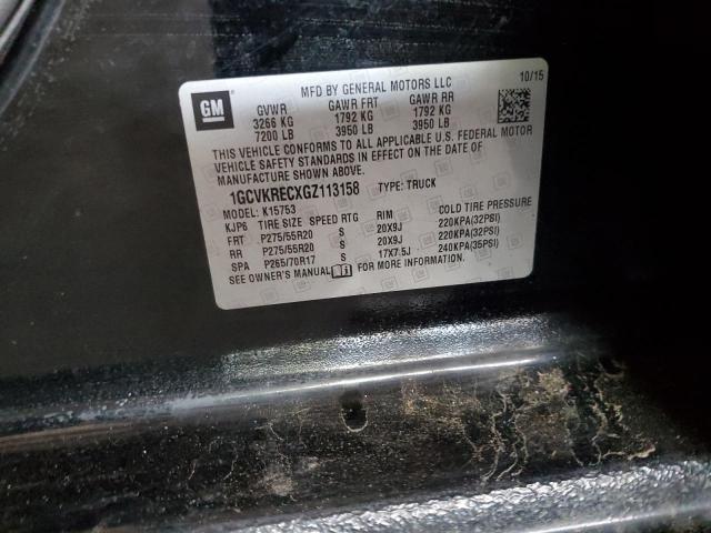 2016 Chevrolet Silverado K1500 Lt VIN: 1GCVKRECXGZ113158 Lot: 47022044