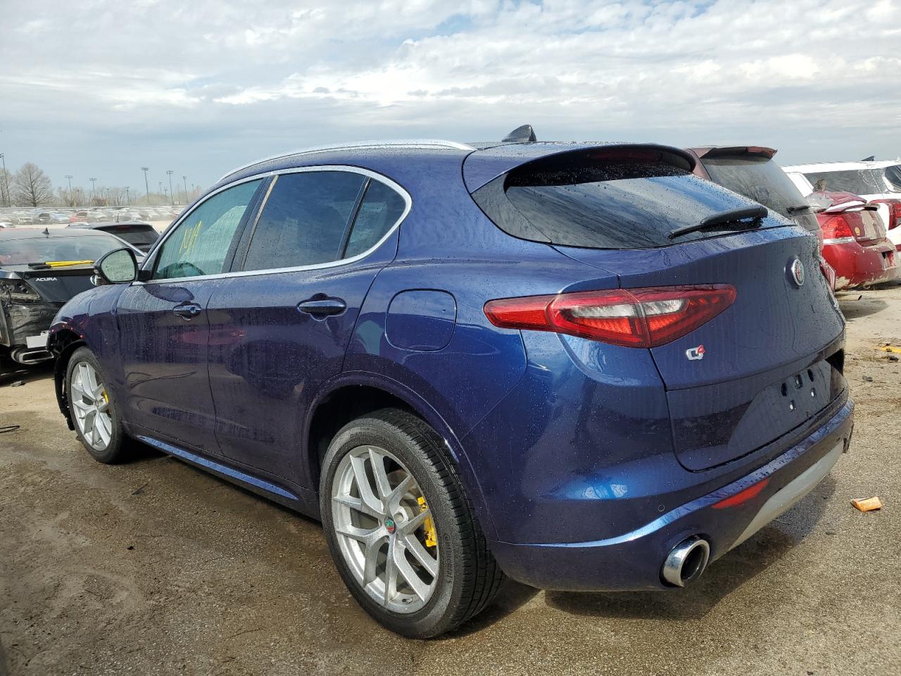 2021 Alfa Romeo Stelvio Ti vin: ZASPAKBN0M7D09245