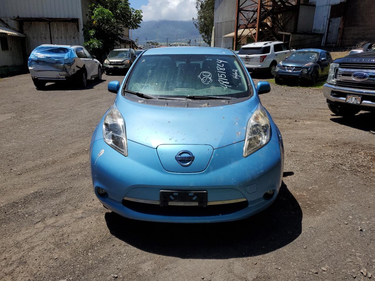 Lot #2886833489 2012 NISSAN LEAF SV