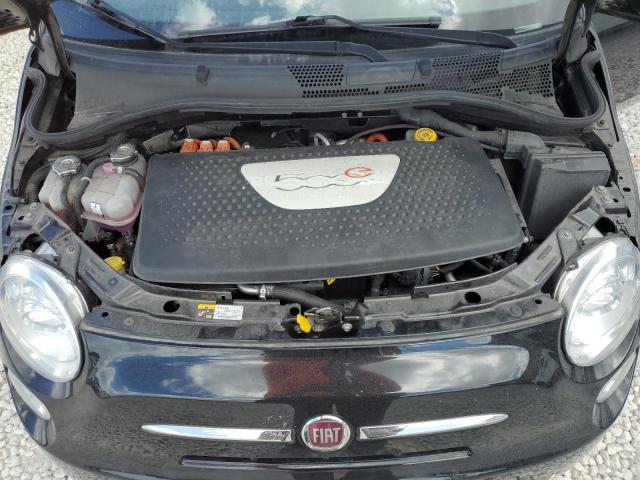 Lot #2445098744 2015 FIAT 500 ELECTR salvage car