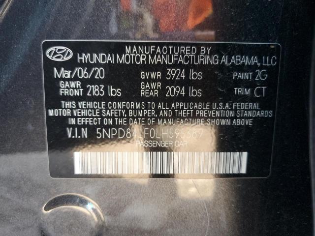 5NPD84LF0LH595389 2020 HYUNDAI ELANTRA - Image 13