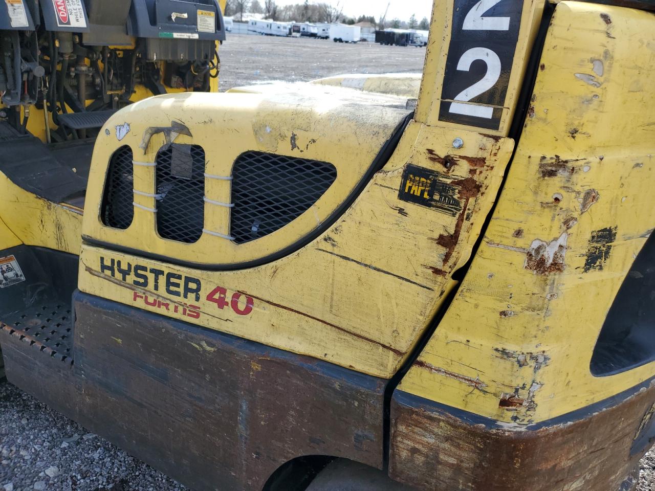 Lot #3242791946 2006 HYST FORKLIFT