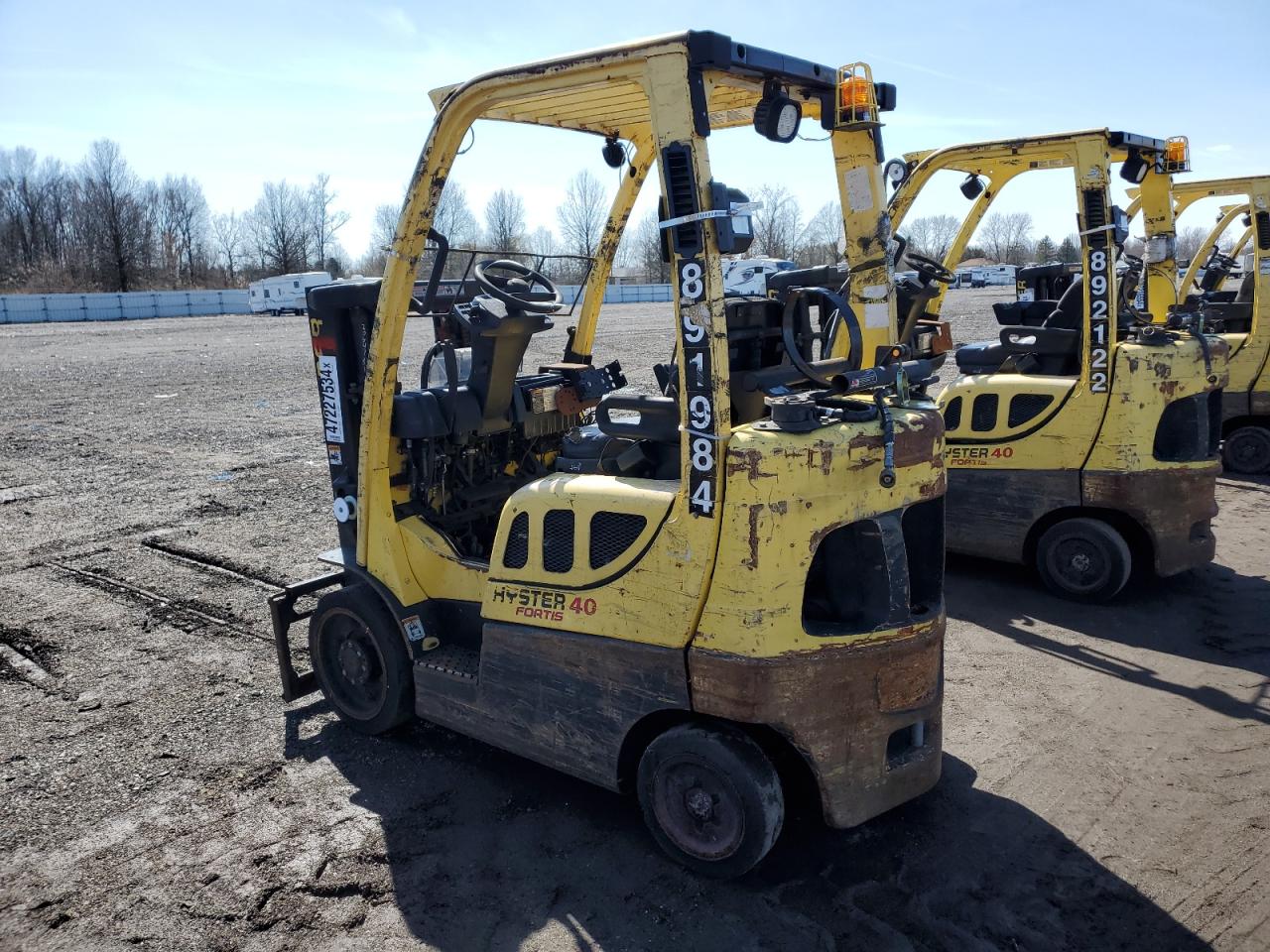 Lot #3242791965 2009 HYST FORKLIFT