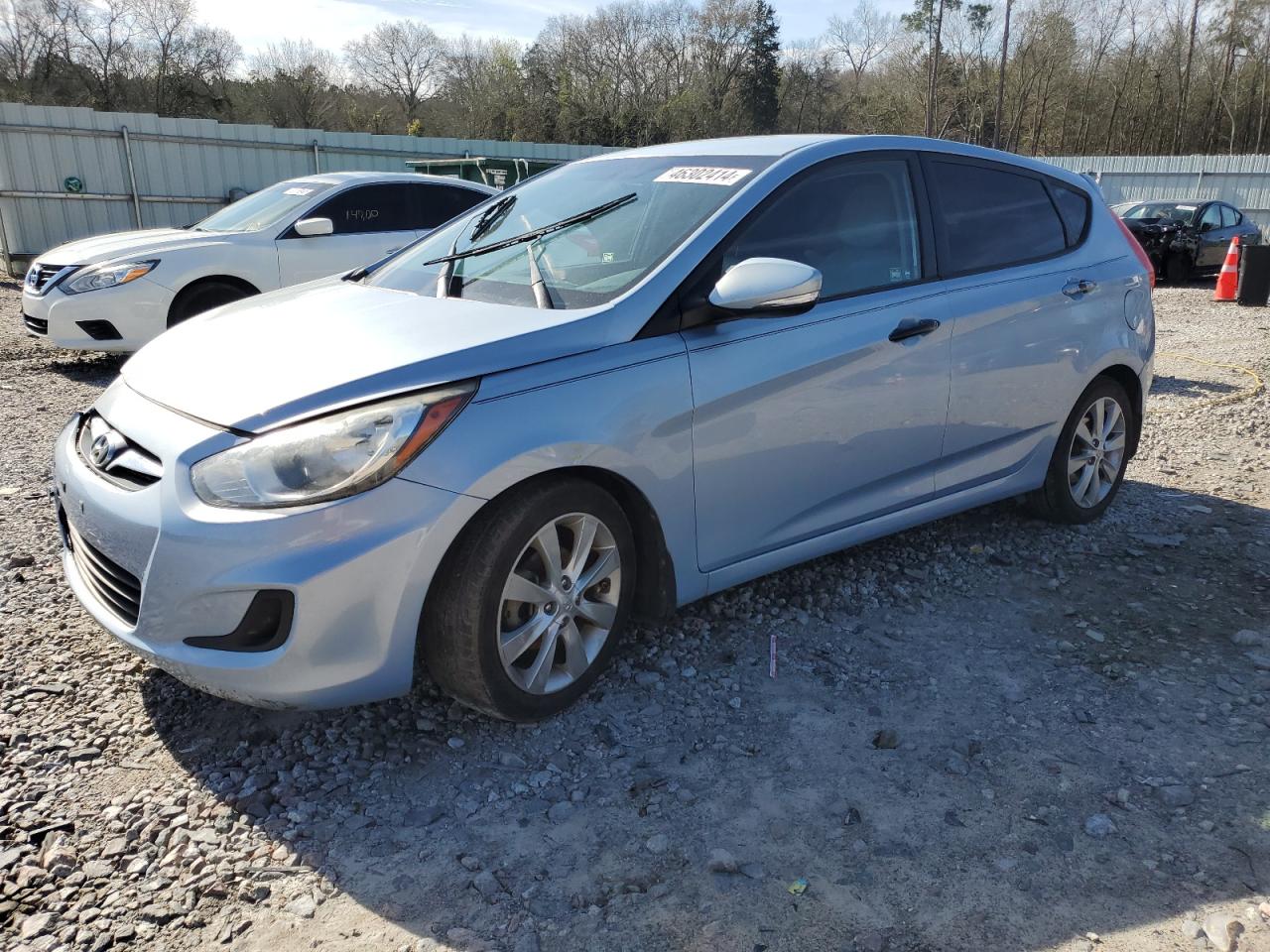 KMHCU5AE7DU074342 2013 Hyundai Accent Gls