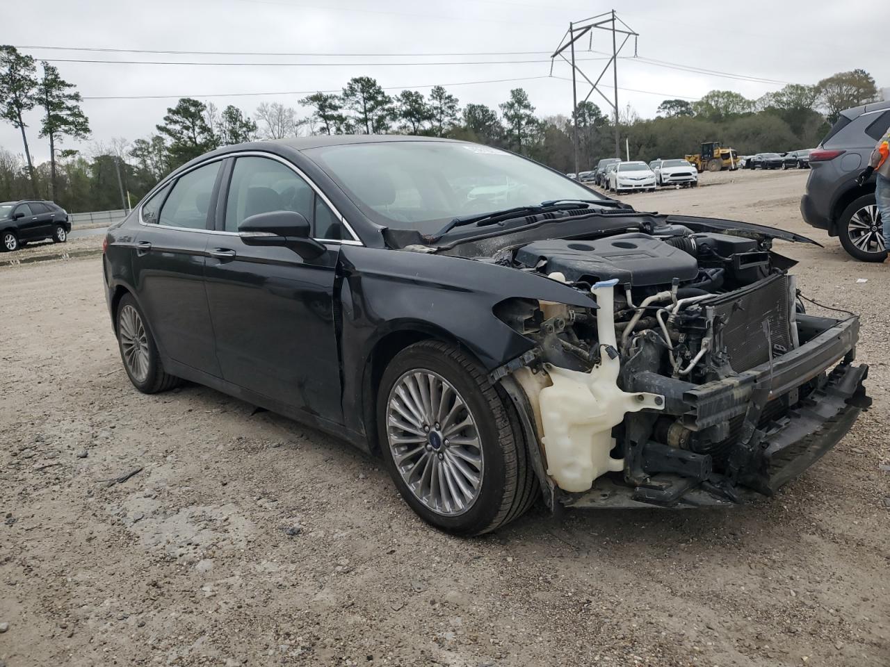 Lot #2501409074 2015 FORD FUSION TIT