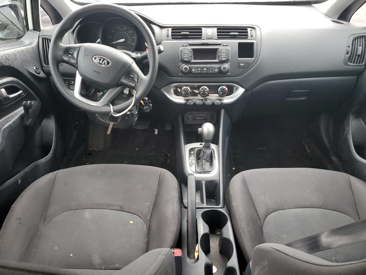 KNADM4A37E6399092 2014 Kia Rio Lx