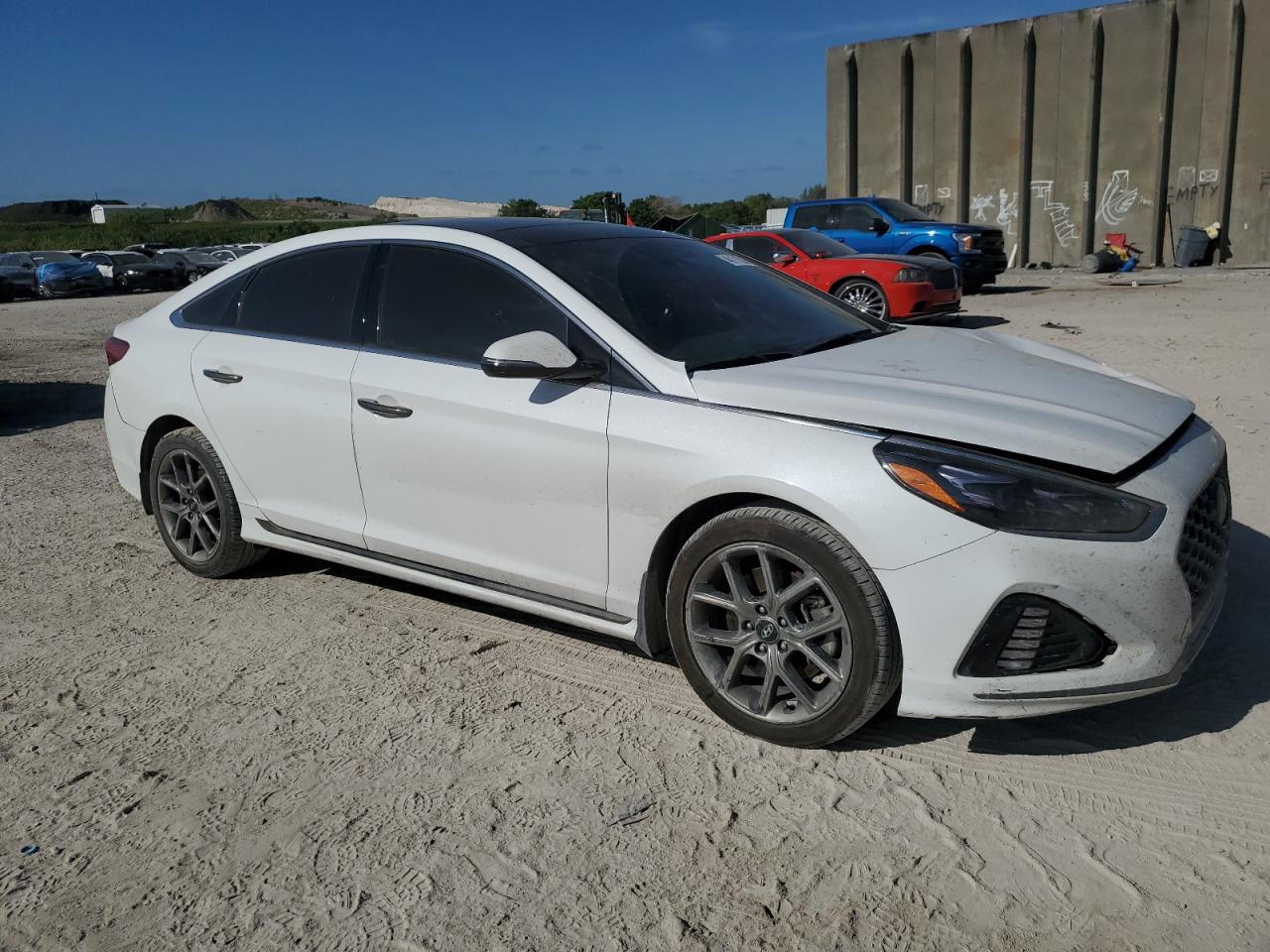 5NPE34AB0JH727227 2018 Hyundai Sonata Sport