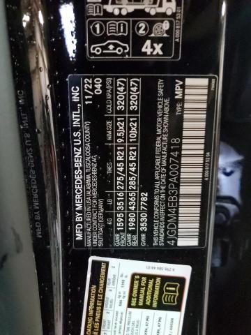 2023 MERCEDES-BENZ EQS SUV 58 - 4JGDM4EB3PA007418