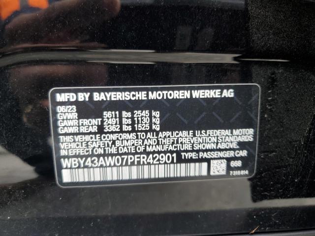 2023 BMW I4 EDRIVE3 - WBY43AW07PFR42901