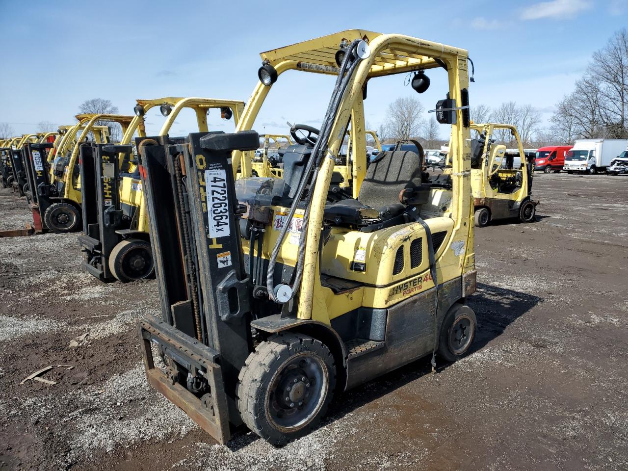 Lot #3242791960 2008 HYST FORKLIFT