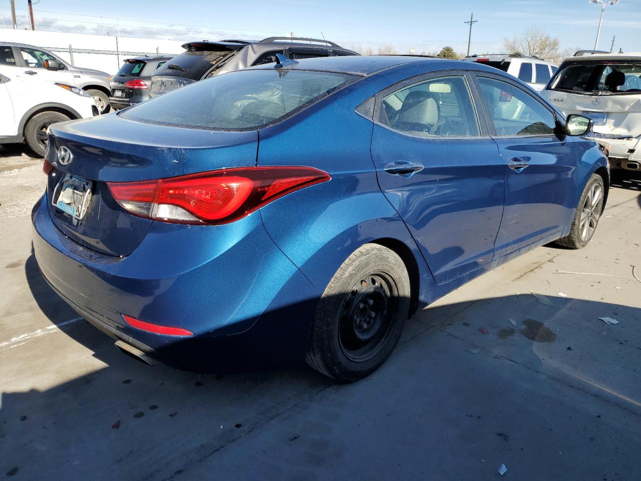 KMHDH4AH8EU044300 2014 Hyundai Elantra Se