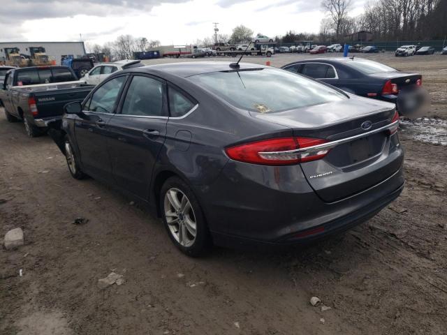 Lot #2485172807 2018 FORD FUSION SE salvage car