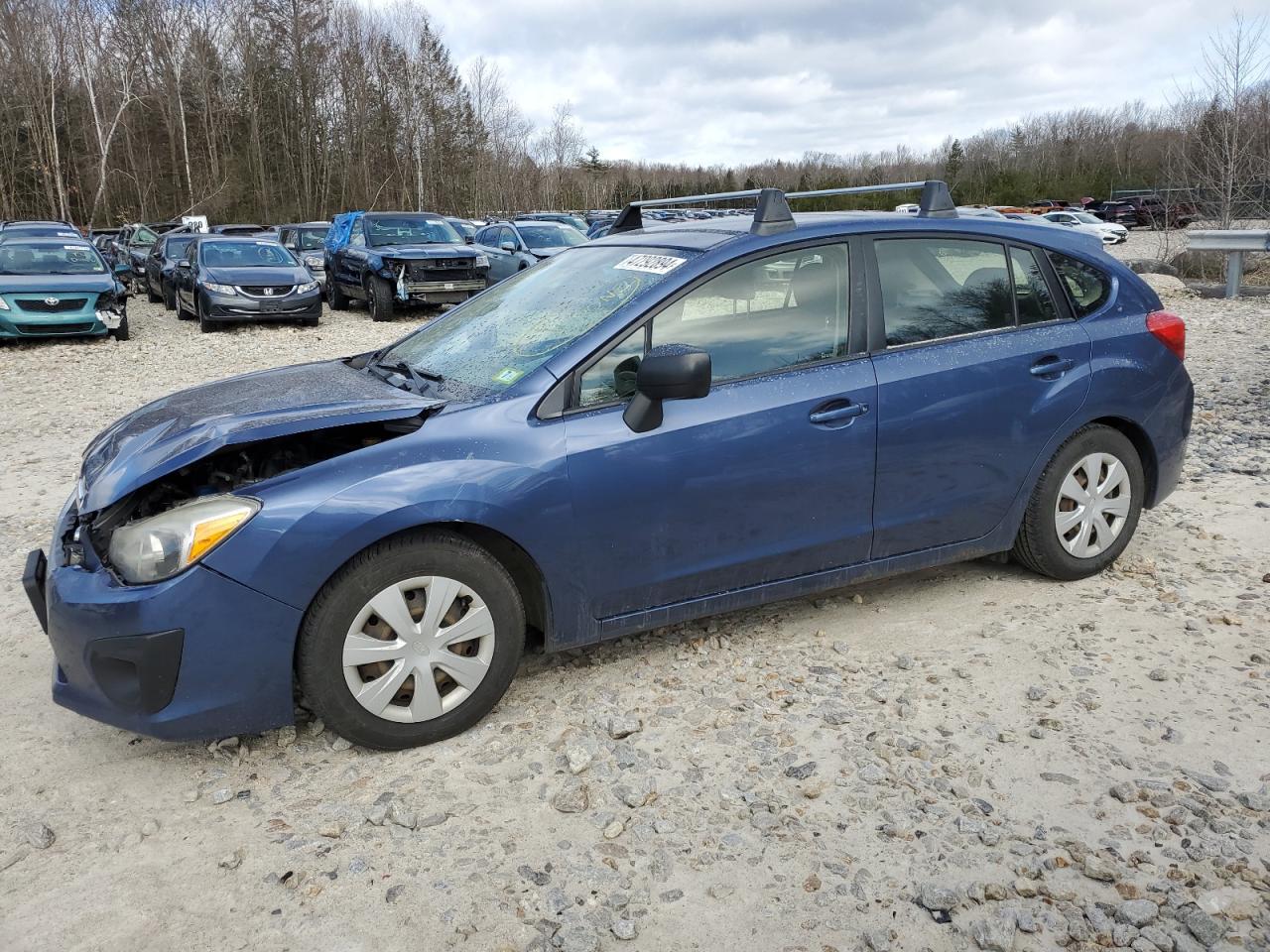 2013 Subaru Impreza vin: JF1GPAA60D2893922