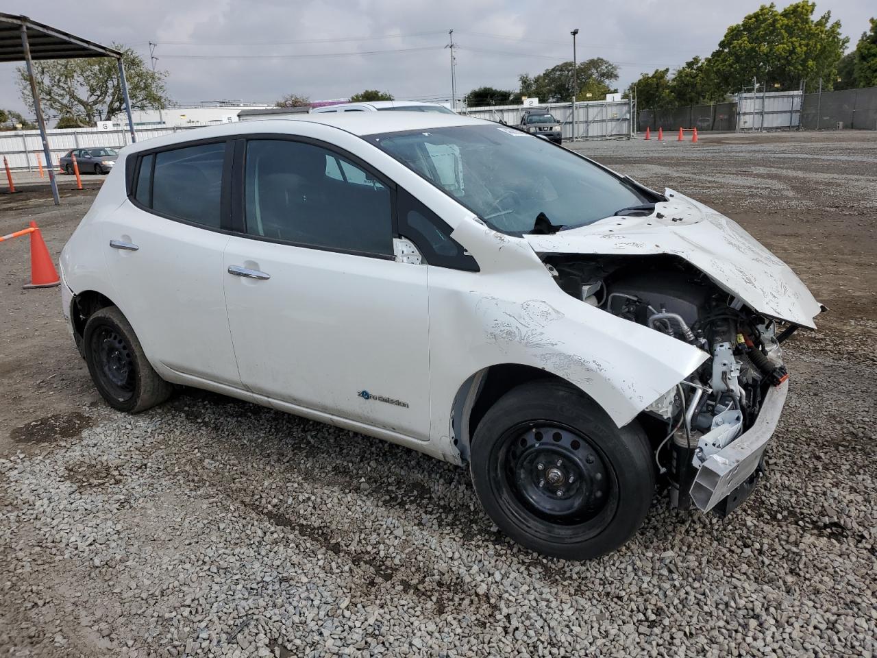 2014 Nissan Leaf S vin: 1N4AZ0CP0EC340506