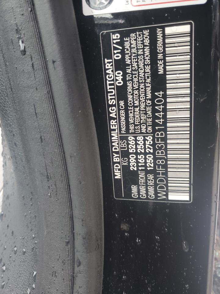 WDDHF8JB3FB144404 2015 Mercedes-Benz E 350 4Matic