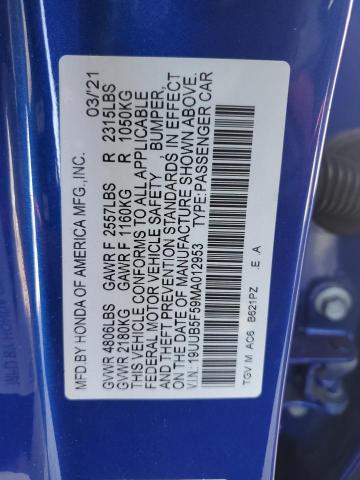 2021 ACURA TLX TECH A - 19UUB5F59MA012953
