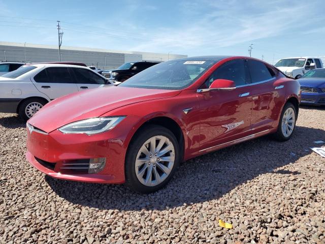  TESLA MODEL S 2018 Красный