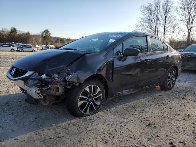 Lot #2443452762 2014 HONDA CIVIC EX salvage car