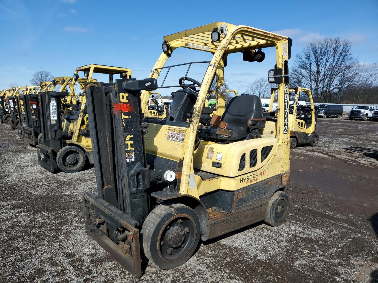 Lot #3242791949 2007 HYST FORKLIFT