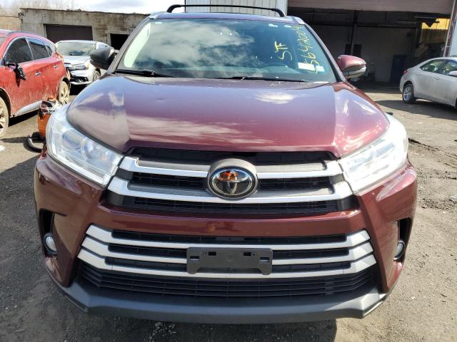 VIN 5TDJZRFH5KS966985 2019 Toyota Highlander, SE no.5