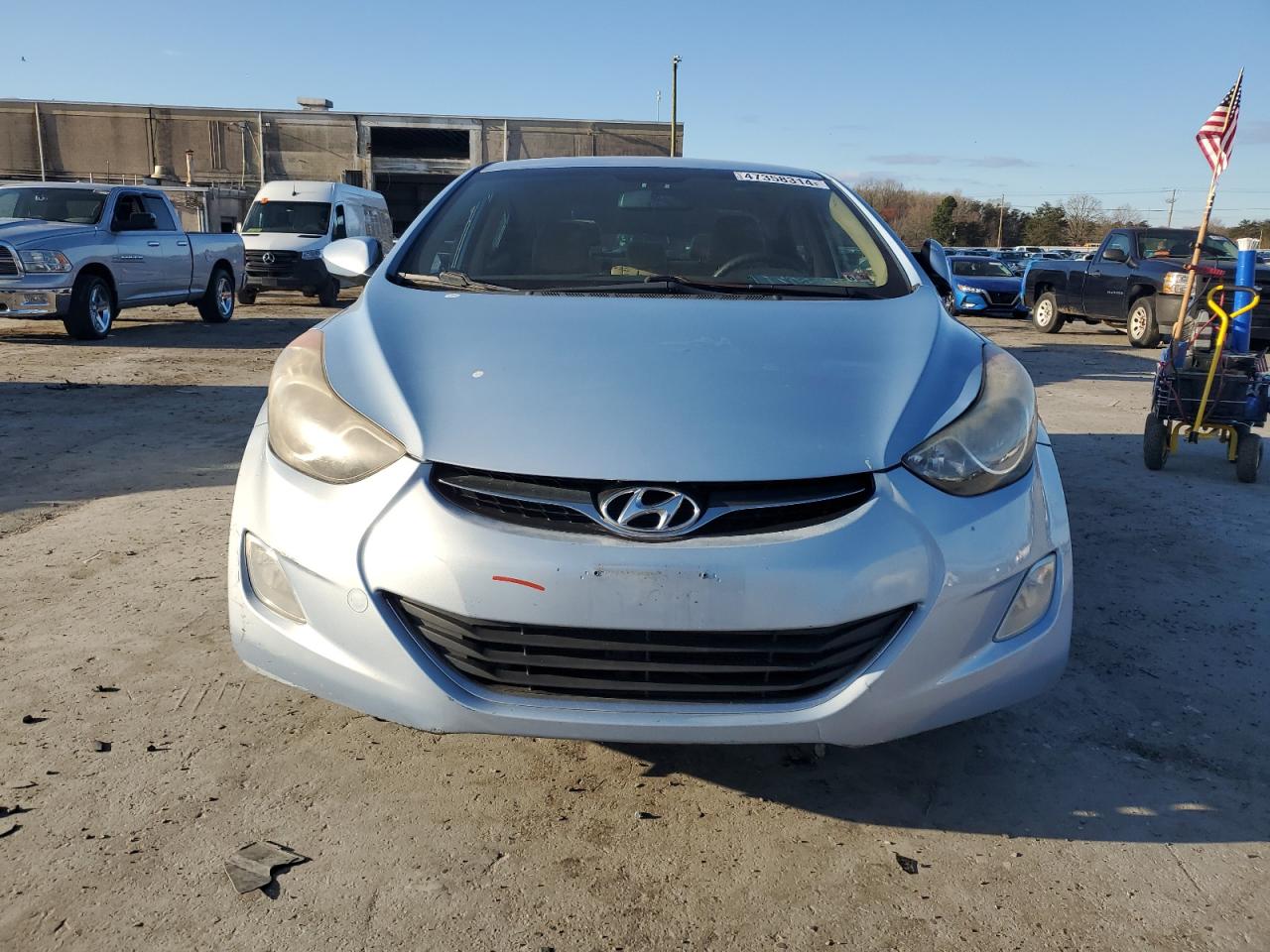 KMHDH4AE8CU434686 2012 Hyundai Elantra Gls